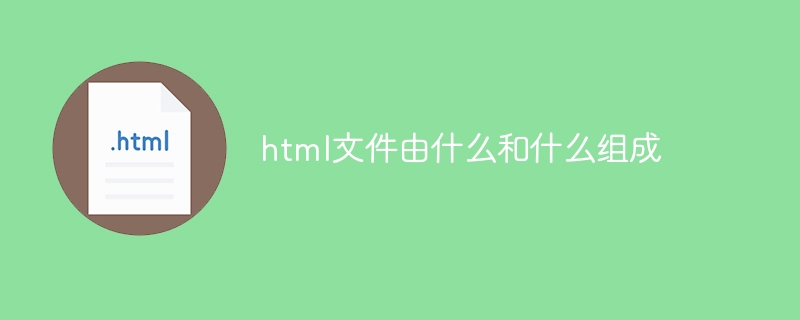 html文件由什么和什么组成